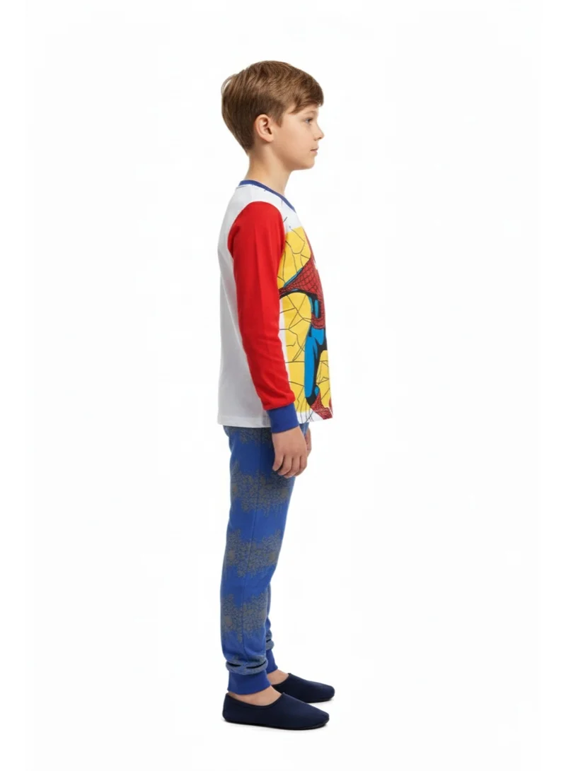 بيداني Boys' Snuggle-Spidey Pajamas Set - Long Sleeve