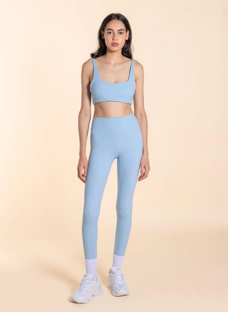 Shapes Light-Blue COMFORT SOFT SPORTS BRA for Women | Best Price UAE