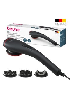 Beurer MG 24 - Vibration Massager – Soothing Heat, 2 Programs | 2 Intensity Levels | 3 Attachments for Full-Body Relaxation | Black  - Image 5