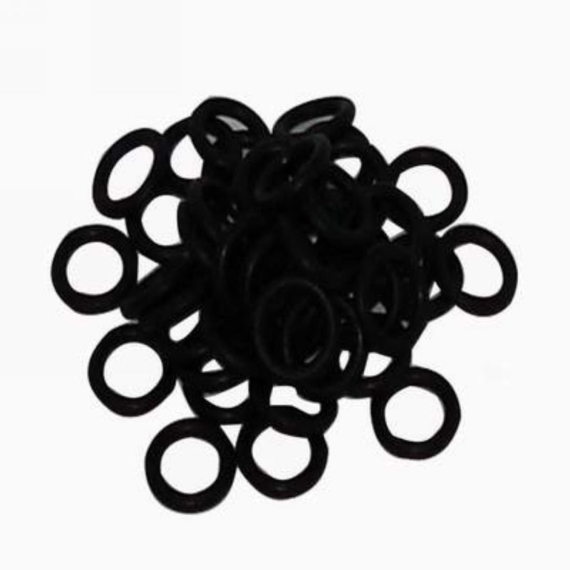 New Star Tattoo Machine Parts Accessories - 100 Rubber Bands, Needle Grommets Pad, O-rings, Nipples & Brush Set - 400pcs Machine Supplies - Image 3