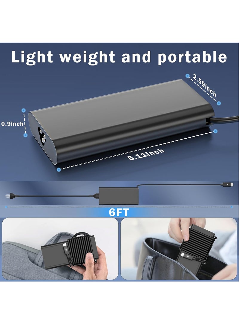 90W USB-C Charger for Dell Latitude 3400 3500 5289 5400 5420 5520 5410 5510 5530 5531 5511 7400 7430 7300 7330 XPS 13 9365 9360 Type C Laptop Charger 9370 - Image 2