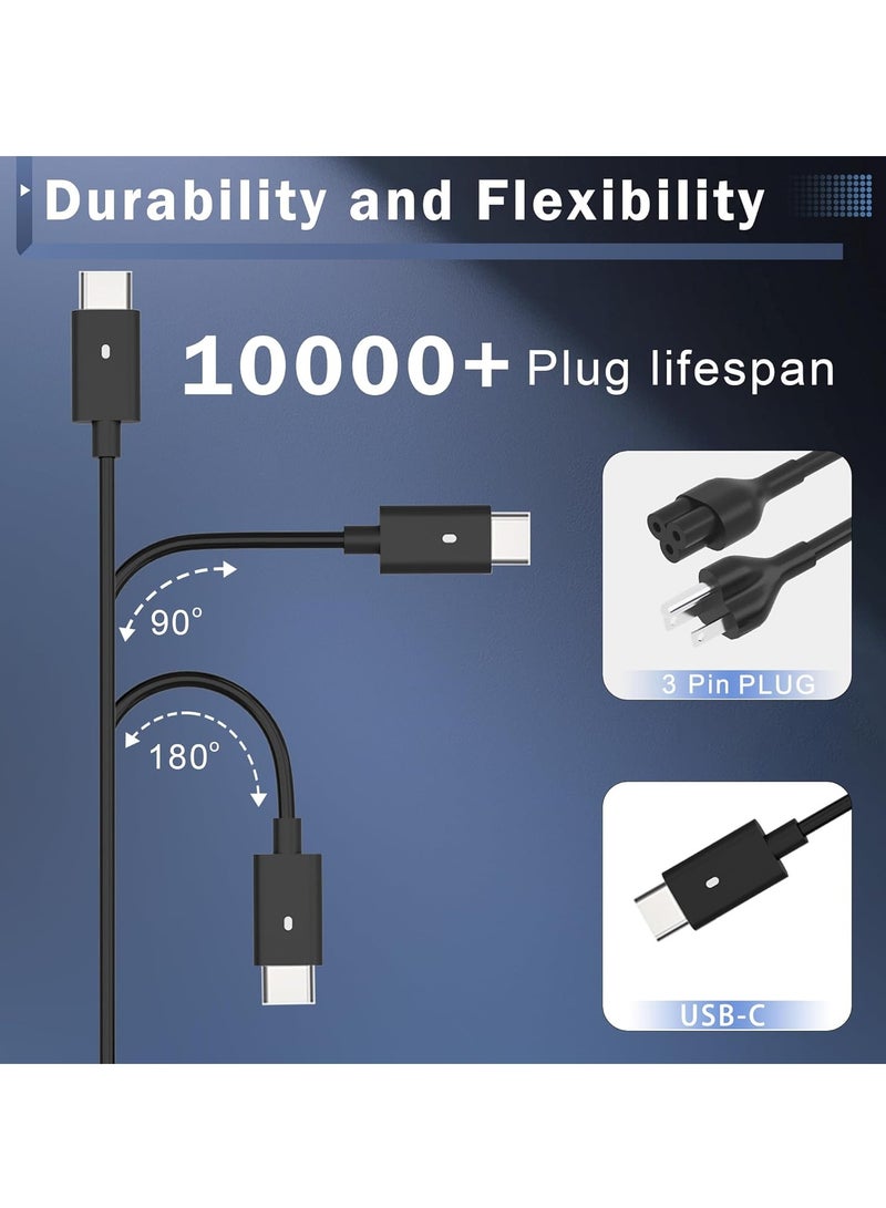 90W USB-C Charger for Dell Latitude 3400 3500 5289 5400 5420 5520 5410 5510 5530 5531 5511 7400 7430 7300 7330 XPS 13 9365 9360 Type C Laptop Charger 9370 - Image 3