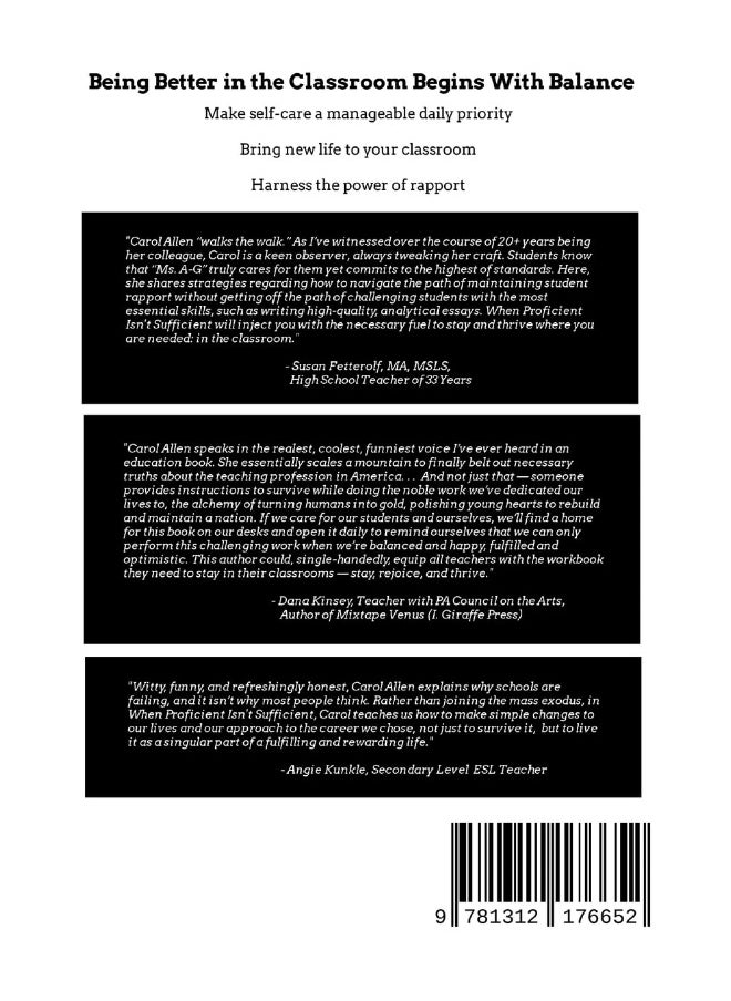 When Proficient Isn't Sufficient: A Try-Hard Teacher's Guide to Sustainable Teaching  - Image 2