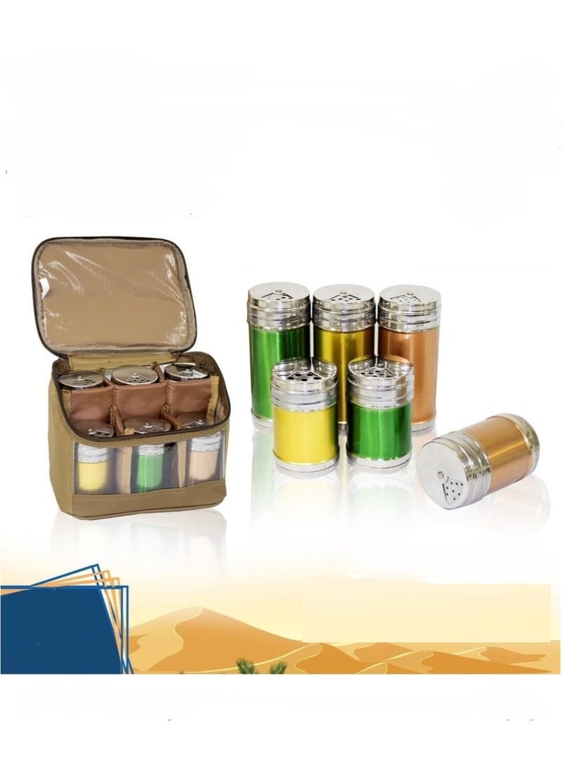 Portable Camping Spice Packet 6 Bottles With Storage Bag - pzsku/Z5875CA17559CAE709499Z/45/_/1697638392/20d602f9-c4c2-4b69-8159-6d832c8f72fb