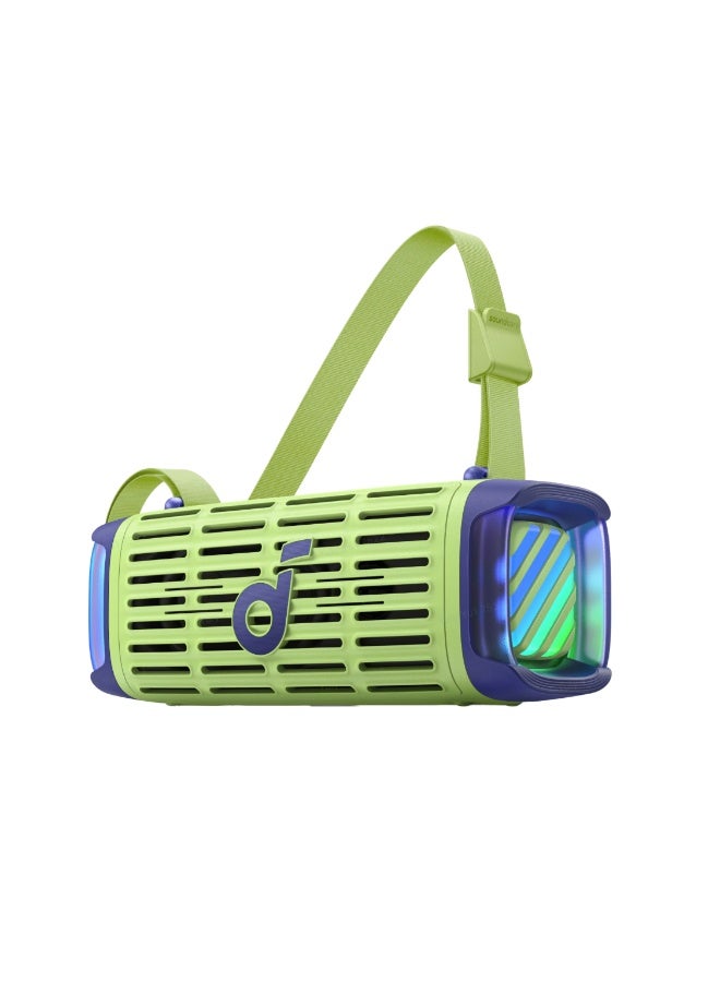 Soundcore مكبر صوت محمول لاسلكي مقاوم للماء مع صوت جهير عميق للغاية، 50 واط، 16 ساعة من وقت التشغيل، بوم 3i - Image 1