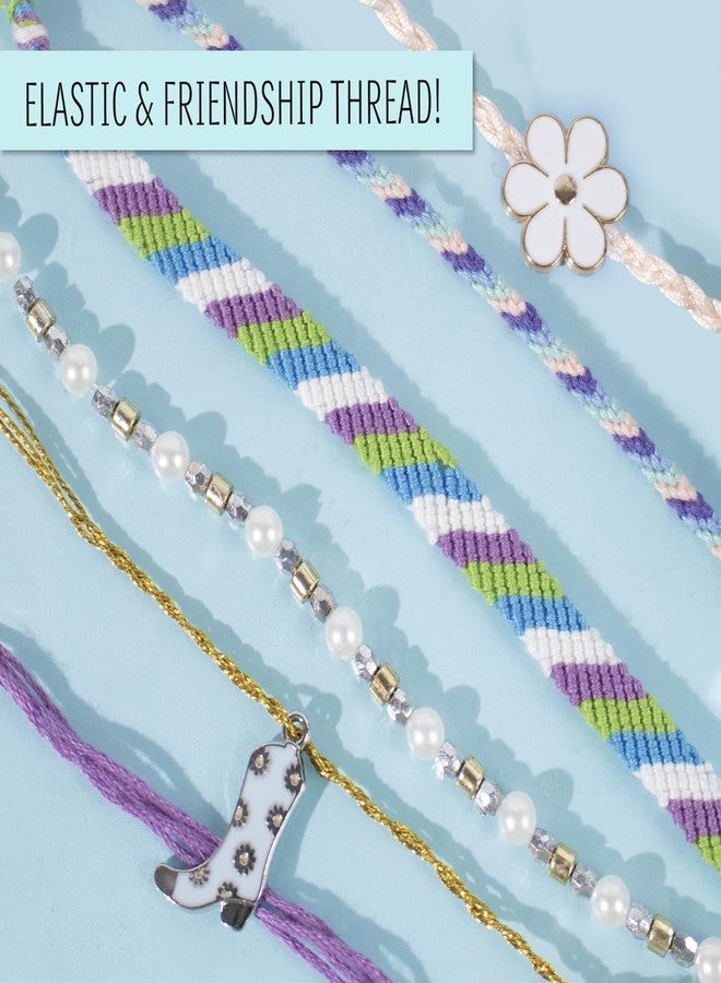 STMT D.I.Y. Glitz Bead Case, Includes Over 500 Jewelry Making Supplies, Including Cute Beads for Jewelry Making, Bracelet Charms, Storage Case, Friendship Bracelet Kit, Teen Girl Gifts - Image 5