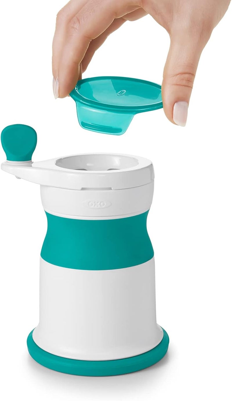 OXO Tot Mash Maker Baby Food Mill - Teal - Image 2