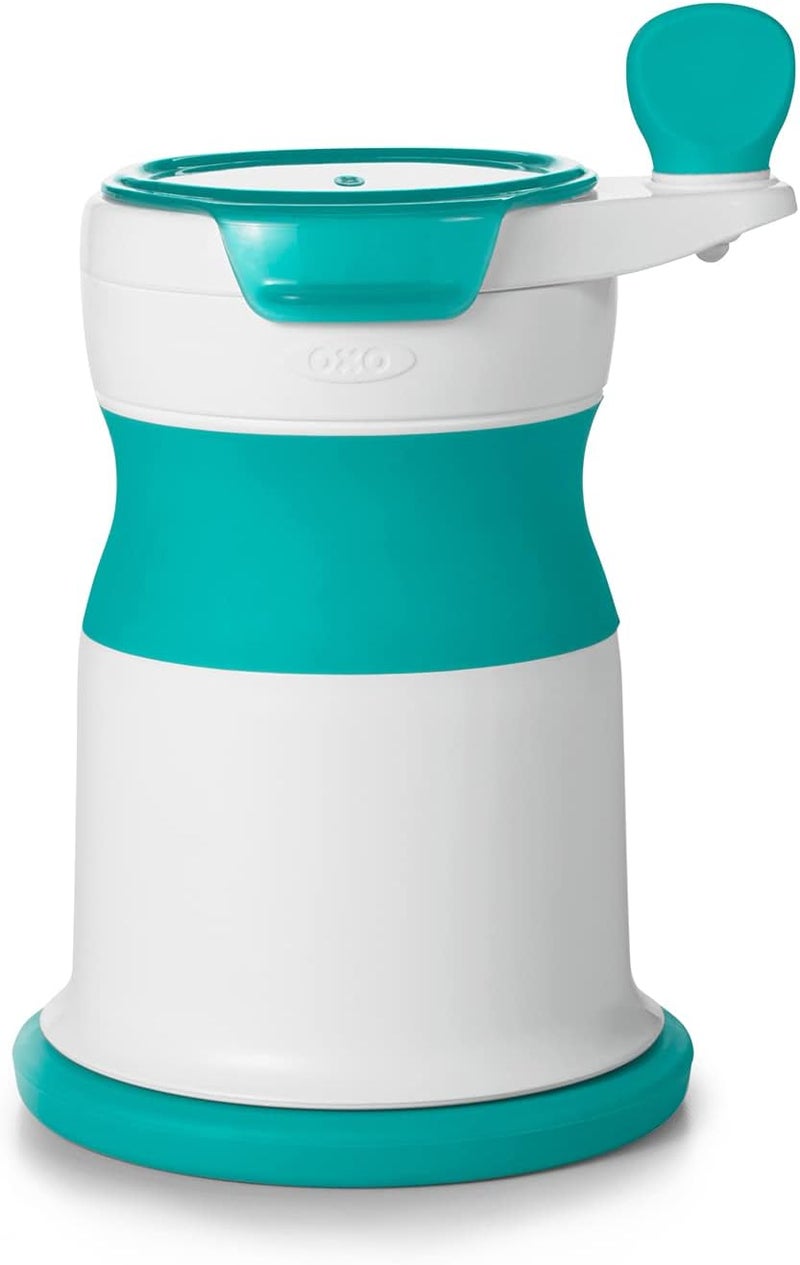 OXO Tot Mash Maker Baby Food Mill - Teal - Image 1