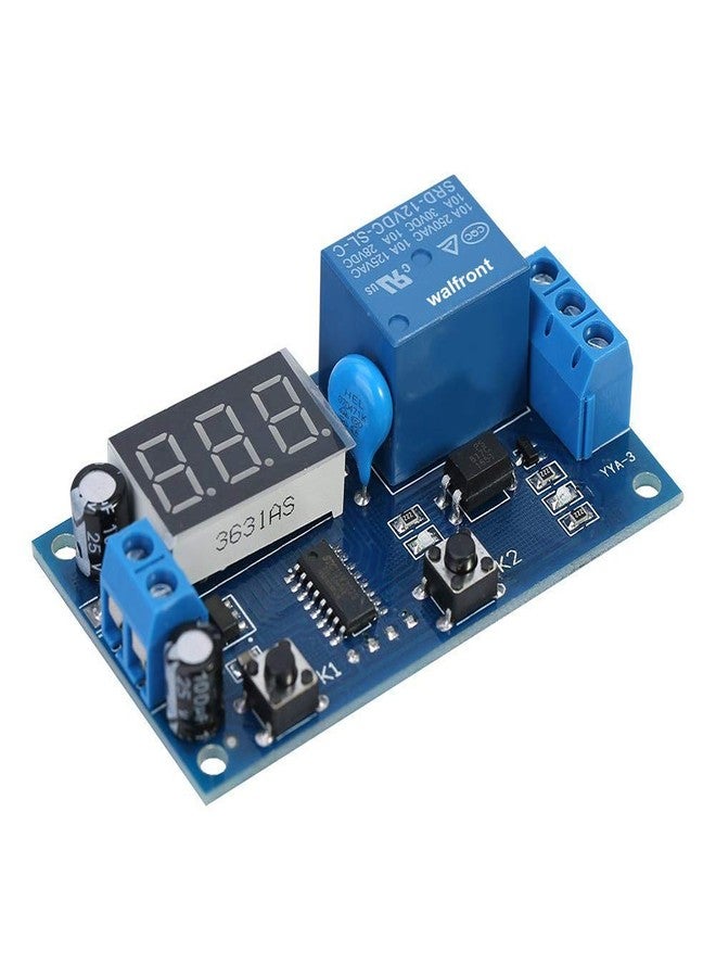 REES52 DC 12V Infinite Cycle Delay Timing Timer Relay ON Off Switch Loop Module with LED Display - Image 1