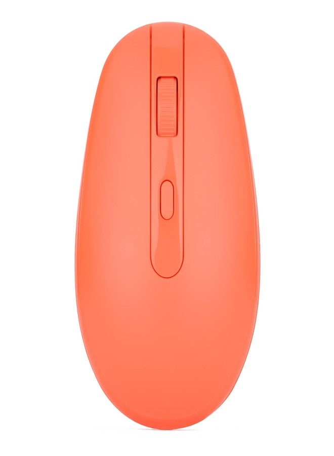 Rii Wireless Mouse RM700 2.4G Silent Mouse,Computer Mouse with USB Nano Receiver for Laptop,PC,Mac,Chromebook,Windows (ORANGE) - Image 1