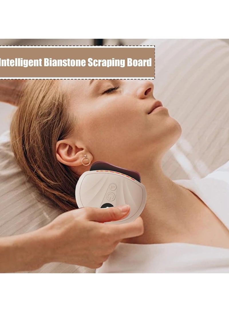 CMGTYYD Face Massager Electric Sculpting Device: Facial Neck Massager Beauty with 6 Adjustment Levels 6 Modes Heat EMS Microcurrent Technology  LED - Face Lifting Device GuaSha Tool for Skin Body Care ﻿ - Image 2