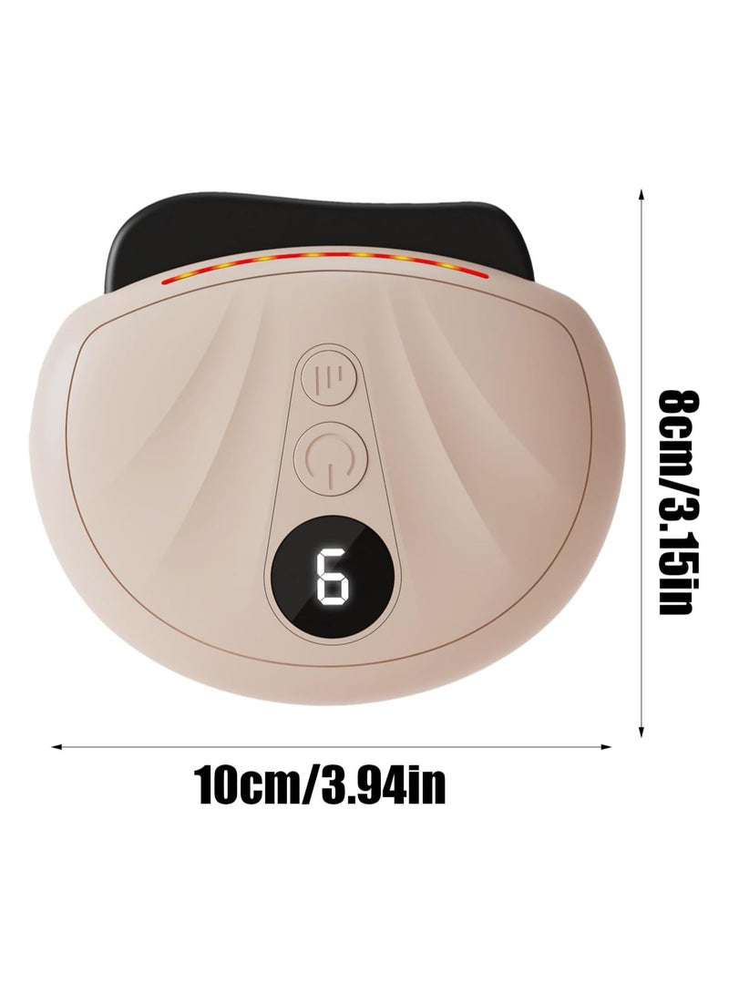 CMGTYYD Face Massager Electric Sculpting Device: Facial Neck Massager Beauty with 6 Adjustment Levels 6 Modes Heat EMS Microcurrent Technology  LED - Face Lifting Device GuaSha Tool for Skin Body Care ﻿ - Image 5