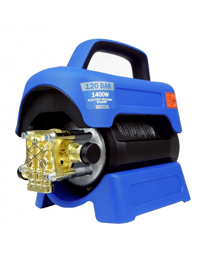 VTOOLS Vtools 120 Bar Electric Induction Pressure Washer With 5 Meter Hose & Soap Dispenser  - Image 1