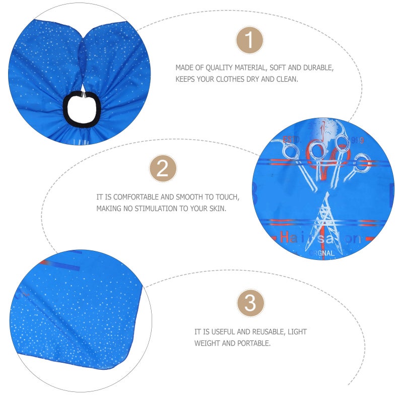 Hairdressing Tunic Cloth Cape For Haircut And Perm Protection 160X140X1cm 1Pcs - Image 3