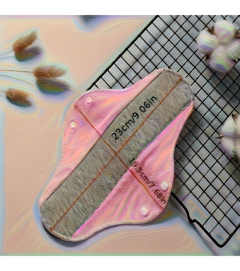 5 Reusable Washable Panty Liners Random Mix And Match Colors 5 Piece Set Leak Proof Cloth Care Pads For Women And Adults - Image 4