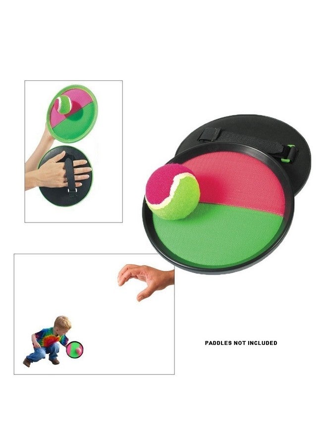 YMCtoys Replacement Sticky Balls for Toss and Catch Sport Game, Hook and Loop, Refill Pack of 12 - Image 3