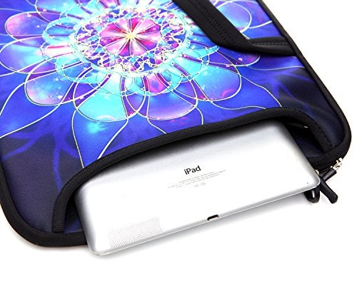 TAIDY 14-Inch Laptop Shoulder Bag Sleeve Case With Handle For 13" 13.3" 14" 14.1" Netbook/Macbook Air Pro (Classic Blue) - Image 4