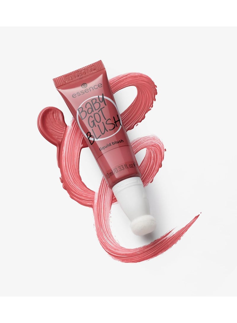 Essence Baby Got Blush | Liquid Blush Stick with Soft Sponge Applicator | Buildable & Quick-Drying Formula | Natural Radiant Glow for Cheeks | Vegan Makeup for All Skin Tones Blushin Berry 20 - Image 5