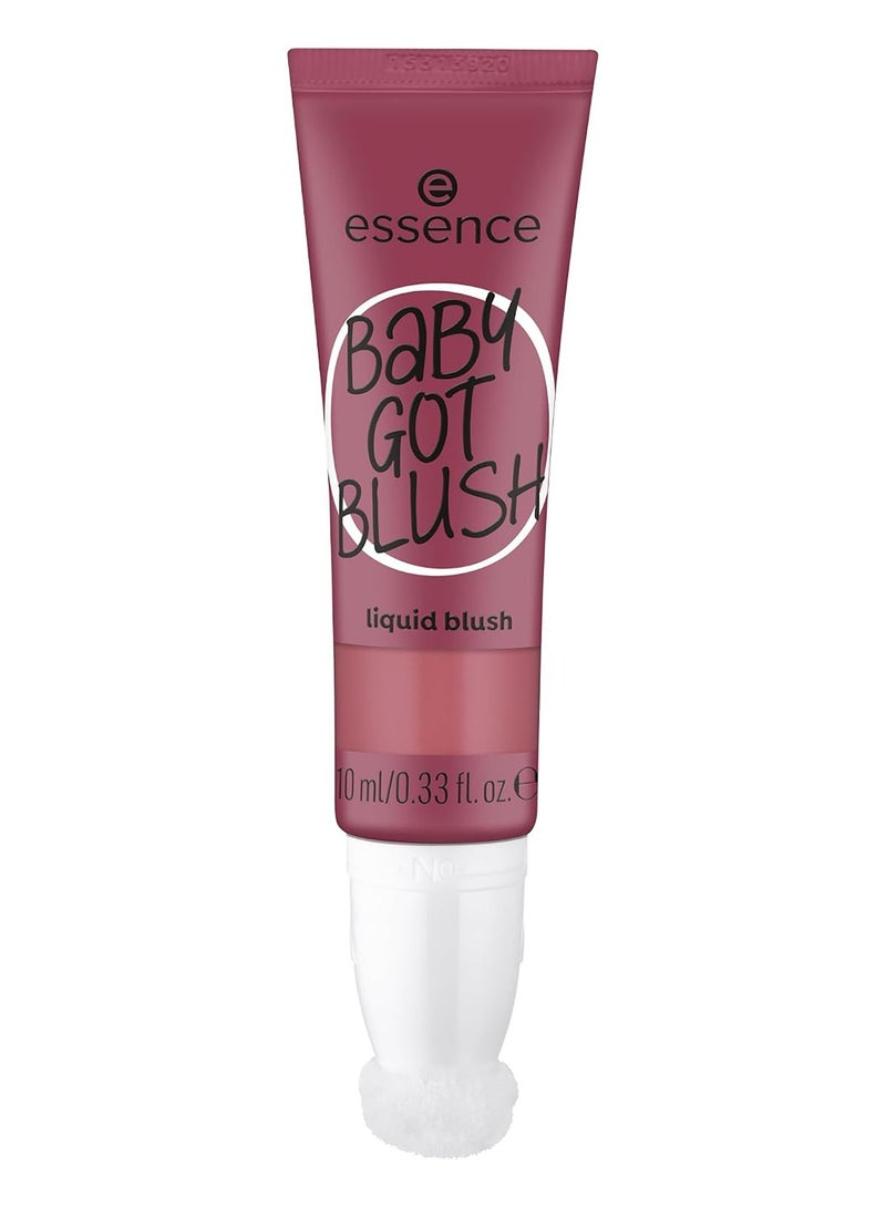Essence Baby Got Blush | Liquid Blush Stick with Soft Sponge Applicator | Buildable & Quick-Drying Formula | Natural Radiant Glow for Cheeks | Vegan Makeup for All Skin Tones Blushin Berry 20 - Image 1