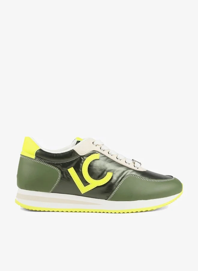 Lola Casademunt Green and lime sneakers