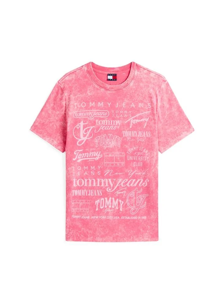 TOMMY JEANS Graphic Crew Neck T-Shirt