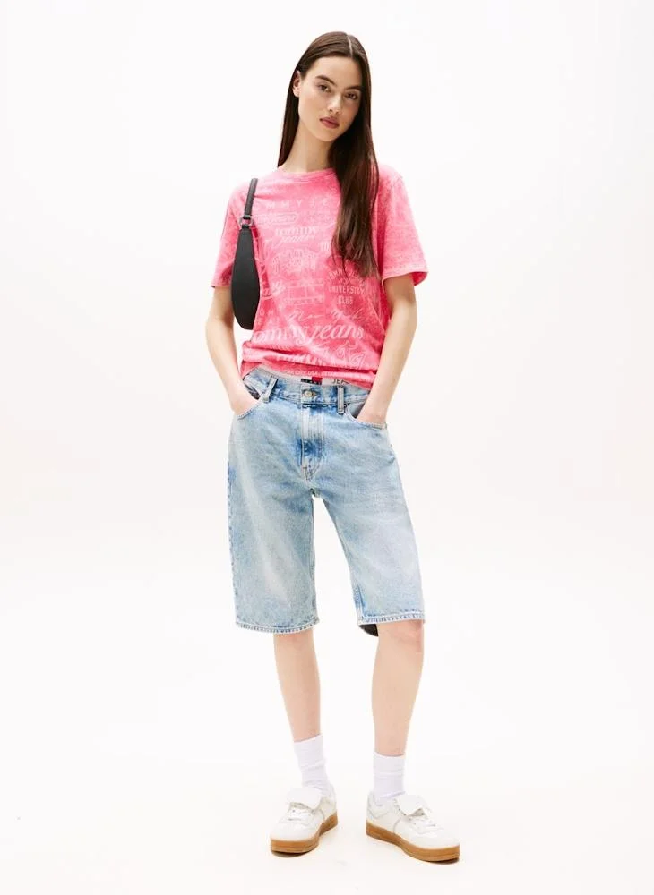 TOMMY JEANS Graphic Crew Neck T-Shirt