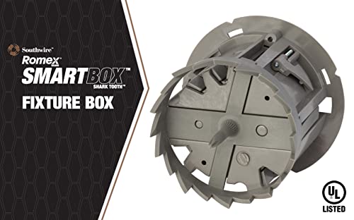 Southwire ساوثواير - صندوق كهربائي ذكي MSBST250 للتجهيزات والسقف مع منشار ثقب على شكل سن القرش - Image 2
