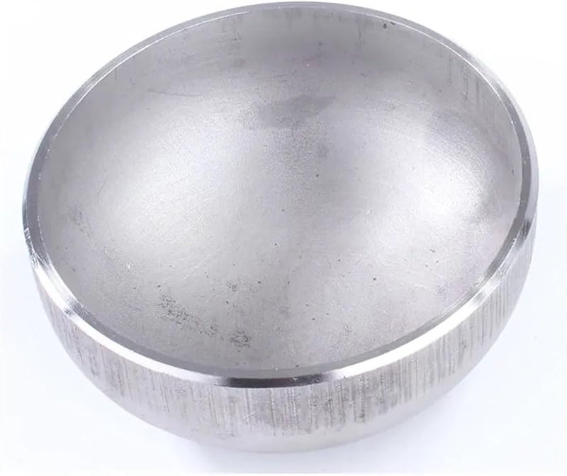 38mm OD 2mm Wall 304 Stainless Steel Pipe Blind Head End Cap Tube Fitting - Image 2