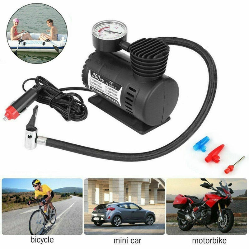 Car Electric Air Pump 300PSI Air Compressor Portable Tire Inflator for Car - Image 5