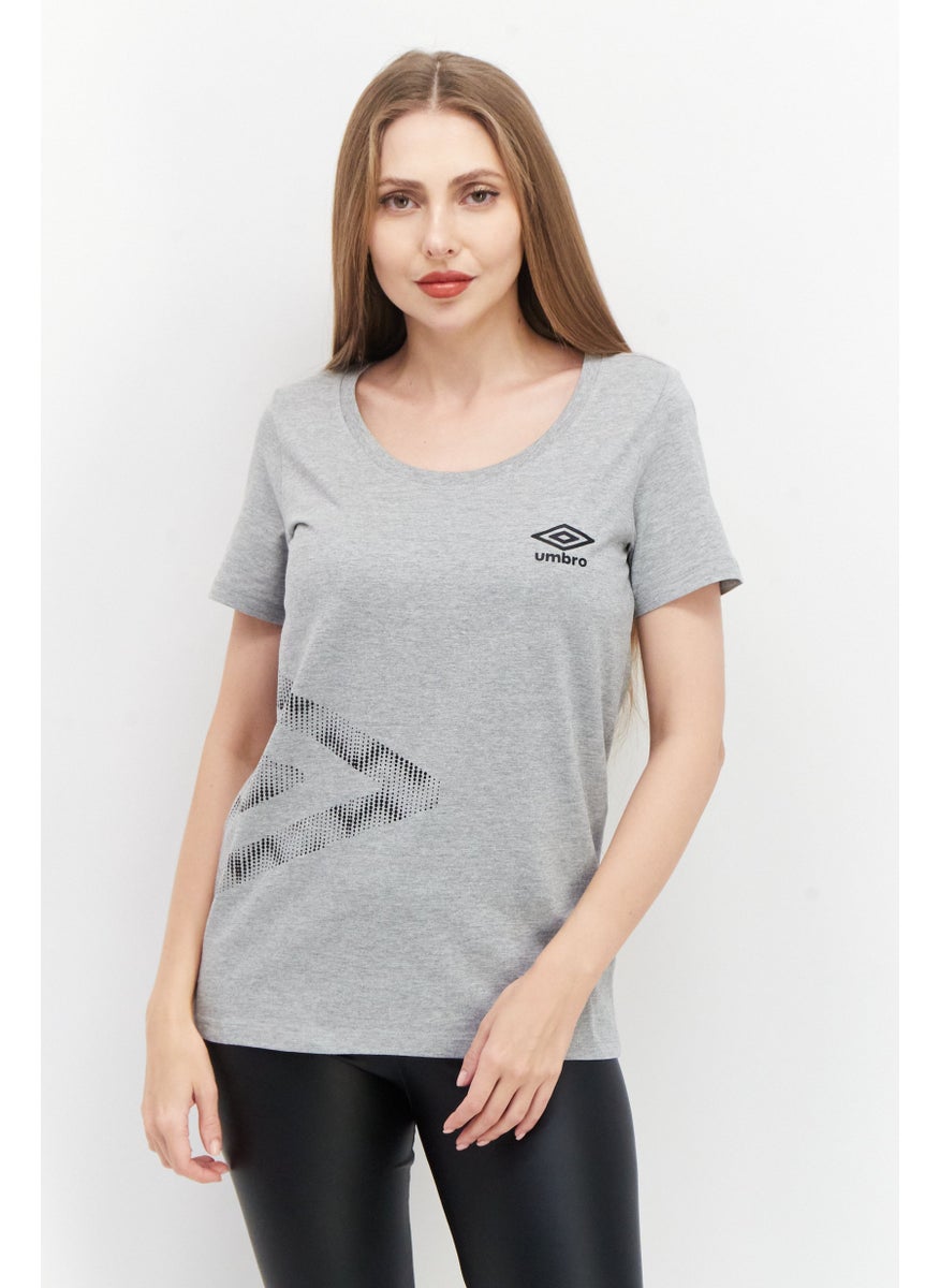 umbro Women Sportswear Fit Training T-Shirt, Grey  - Image 1