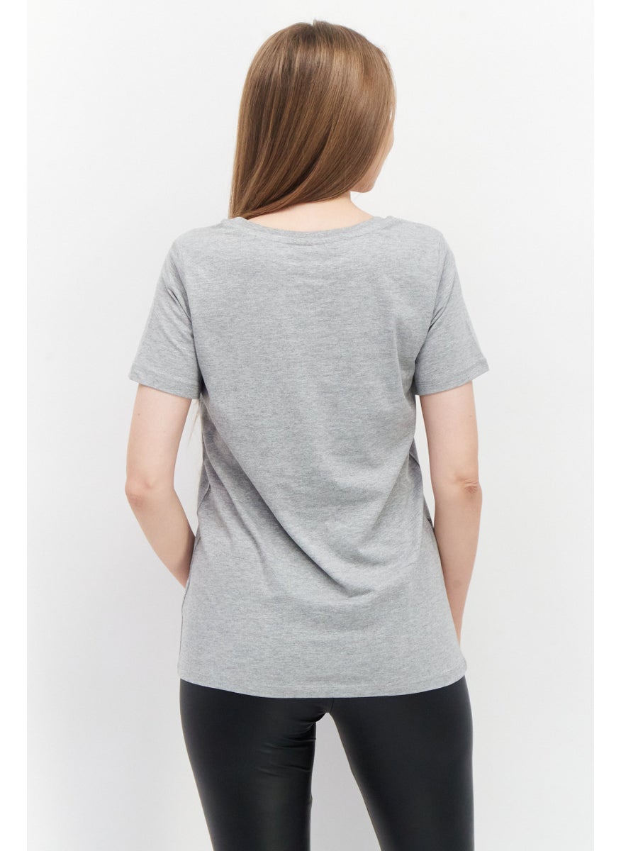 umbro Women Sportswear Fit Training T-Shirt, Grey  - Image 3