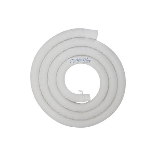 New Ware 5 Meter PVC Water Drain Outlet Pipe for Semi & Fully Automatic Washing Machines | Flexible Outflow Drain Hose Extension for Laundry Area - Image 1