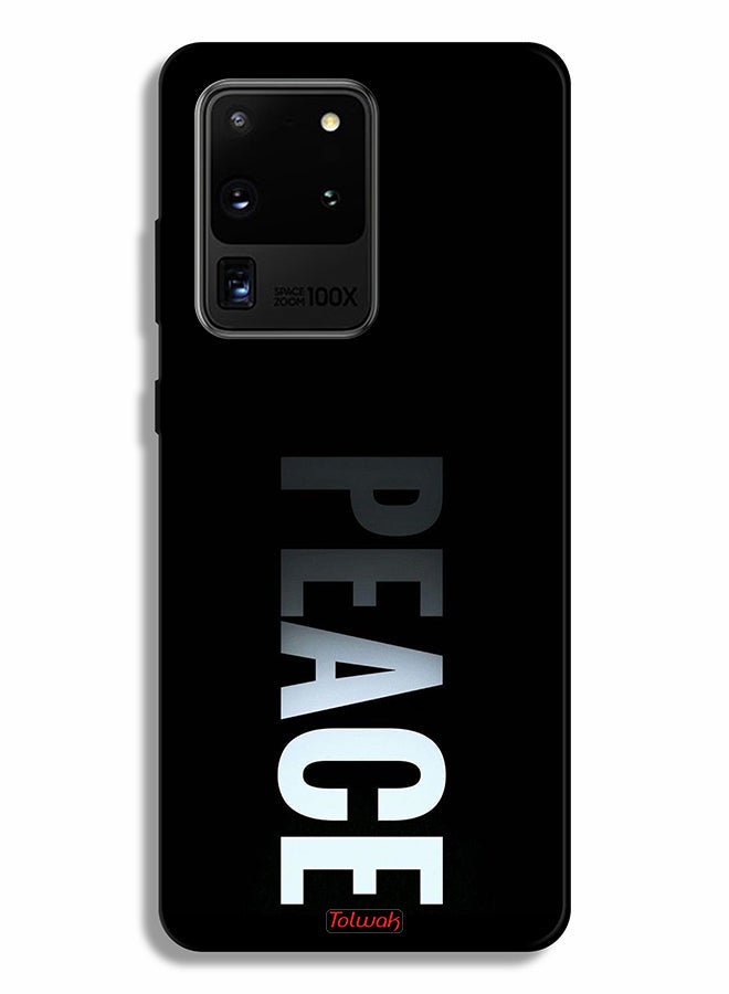 Tolwak Samsung Galaxy S20 Ultra Protective Case Cover Peace - Image 2