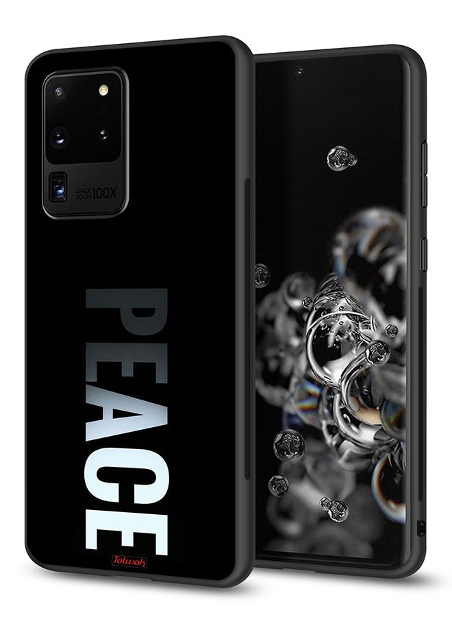 Tolwak Samsung Galaxy S20 Ultra Protective Case Cover Peace - Image 1