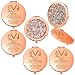 Fumete 4 Pcs CNA Nurse Week Gifts for Women Rose Gold Pocket Mirror Nurse Appreciation Gifts Folding Compact Makeup Mirror for Medical Assistant Birthday Friends - Image 2