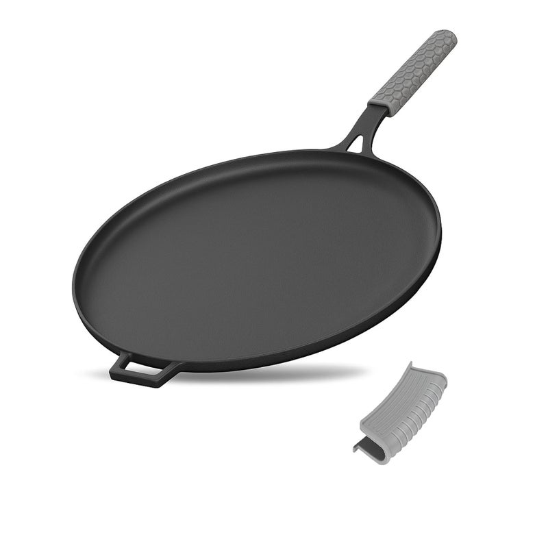 Kashvi طاسة دوسا من الحديد الزهر الأسود عالية التحمل - Image 1