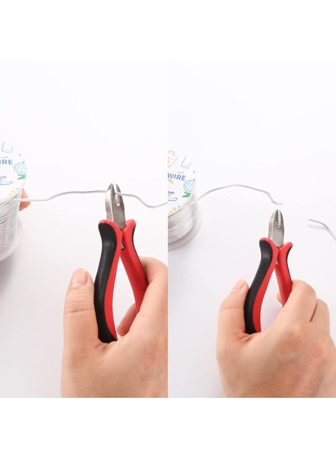 VITION Aluminium Wire 2mm x 30m for Jewellery Making, DIY Craft Beading, Decorative Floral (Silver) - Image 4