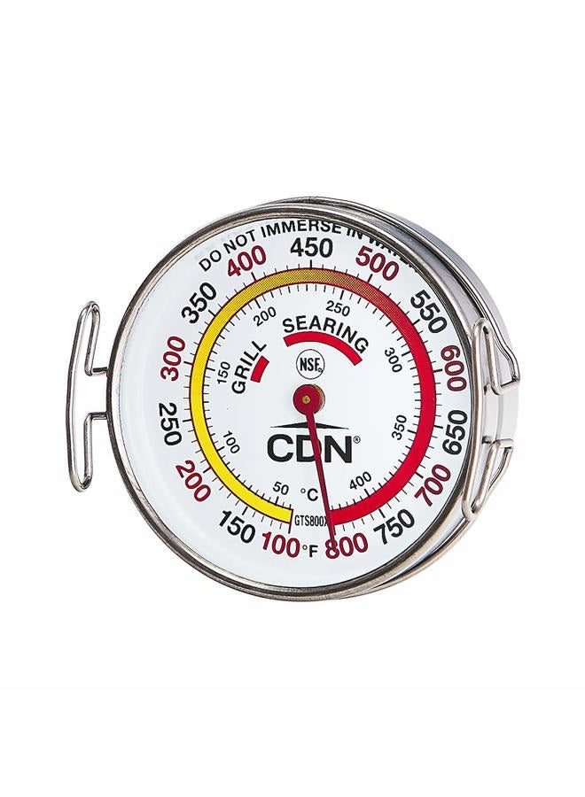 CDN Grill Surface Thermometer, Silver - Image 1