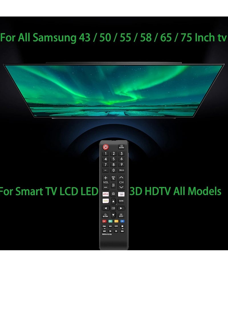 PopZa Universal Remote Control ATAD for All Samsung Smart TV 3D LCD LED HDTV Remote Controls with battery - Image 4