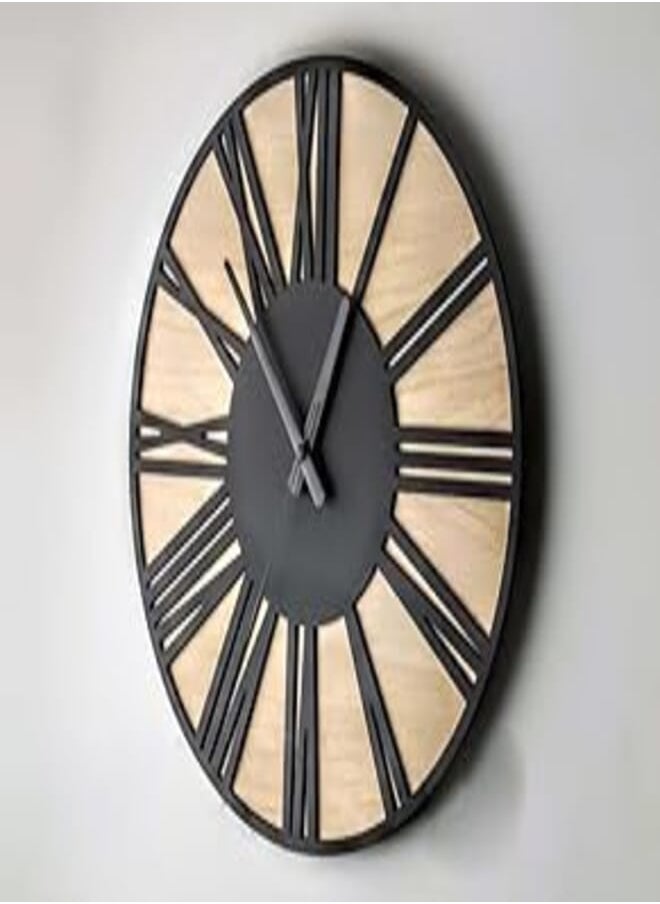 Home Gallery Unique Wall Clock Beige 40 cm 