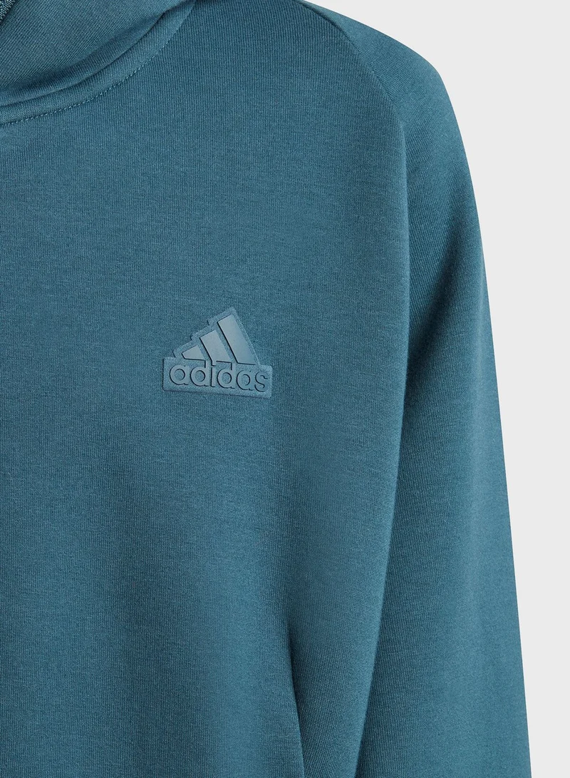 Adidas Z.N.E. Full-Zip Hooded Jacket Kids