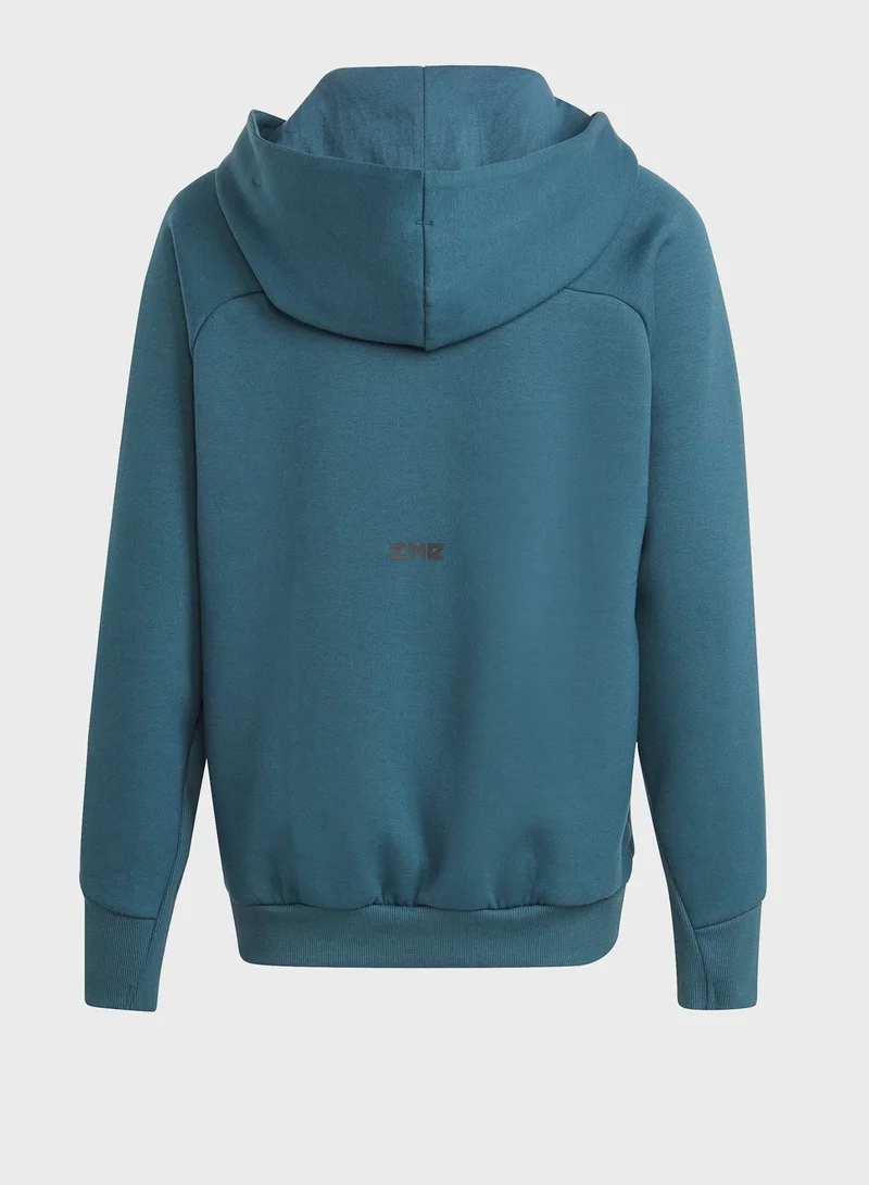 Adidas Z.N.E. Full-Zip Hooded Jacket Kids