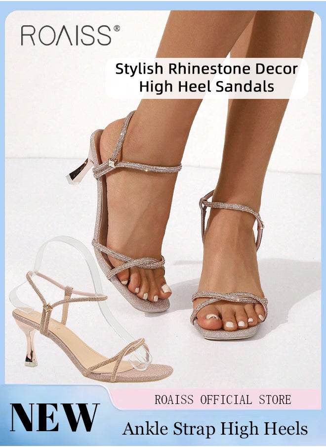 Rhinestone Decor Slingbacks Heeled Sandal for Women All-Match Gorgeous Glamorous Stiletto Sandals Ladies Elegant Temperament One-Line Buckle Heels in Square Toe Design - pzsku/Z5877AD8AFF2FDCE0304BZ/45/_/1718089967/34531bb0-a2ea-4abb-9bc2-cf1401f8cfd3