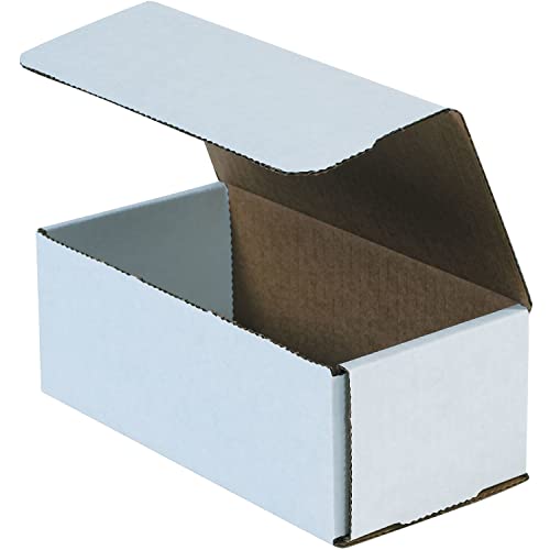 صناديق شحن متوسطة من BOX USA 12L x 5W x 4H 50Pack صناديق كرتونية قابلة للطي ومضادة للكسر للشحن والتعبئة والتنقل والتخزين 12x5x4 1254