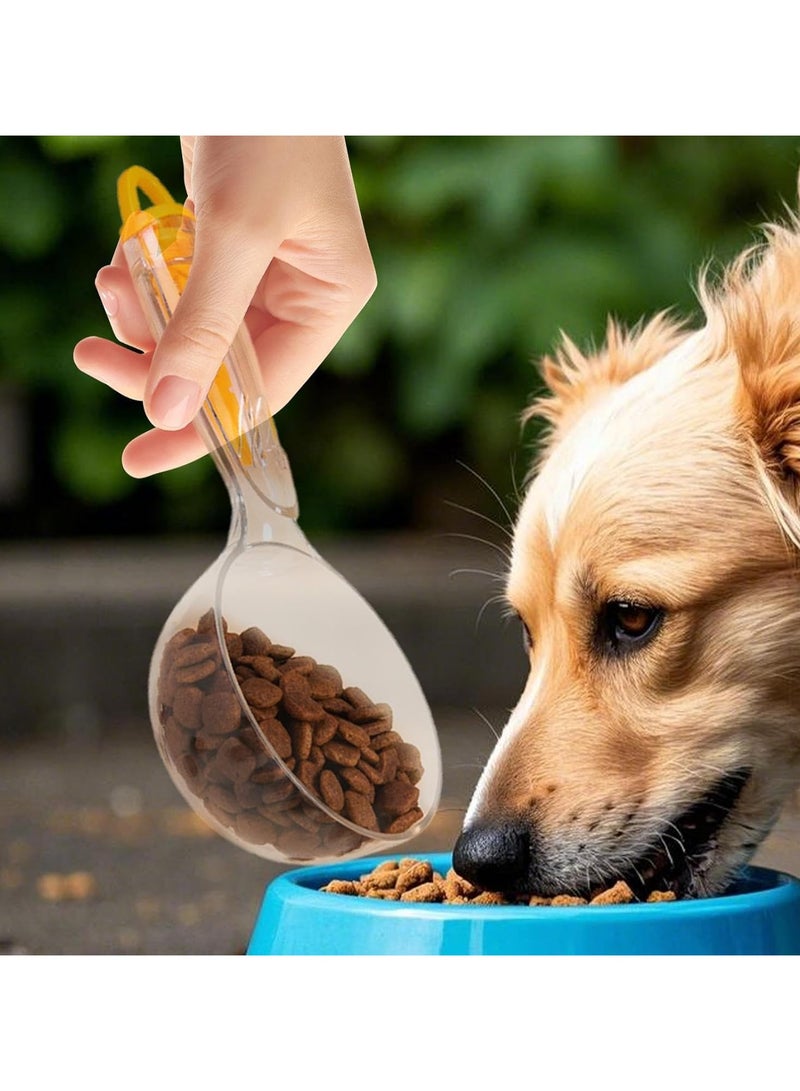 CMGTYYD Dog Food Measuring Cup 200ml Cat Food with Clip | Multifunctional Pet Feeding Spoon, Kitten Strip Compression Spoon, Open，for Multi-Functional Feature for Christmas, Birthdays, Easter, Halloween, Pets - Image 3