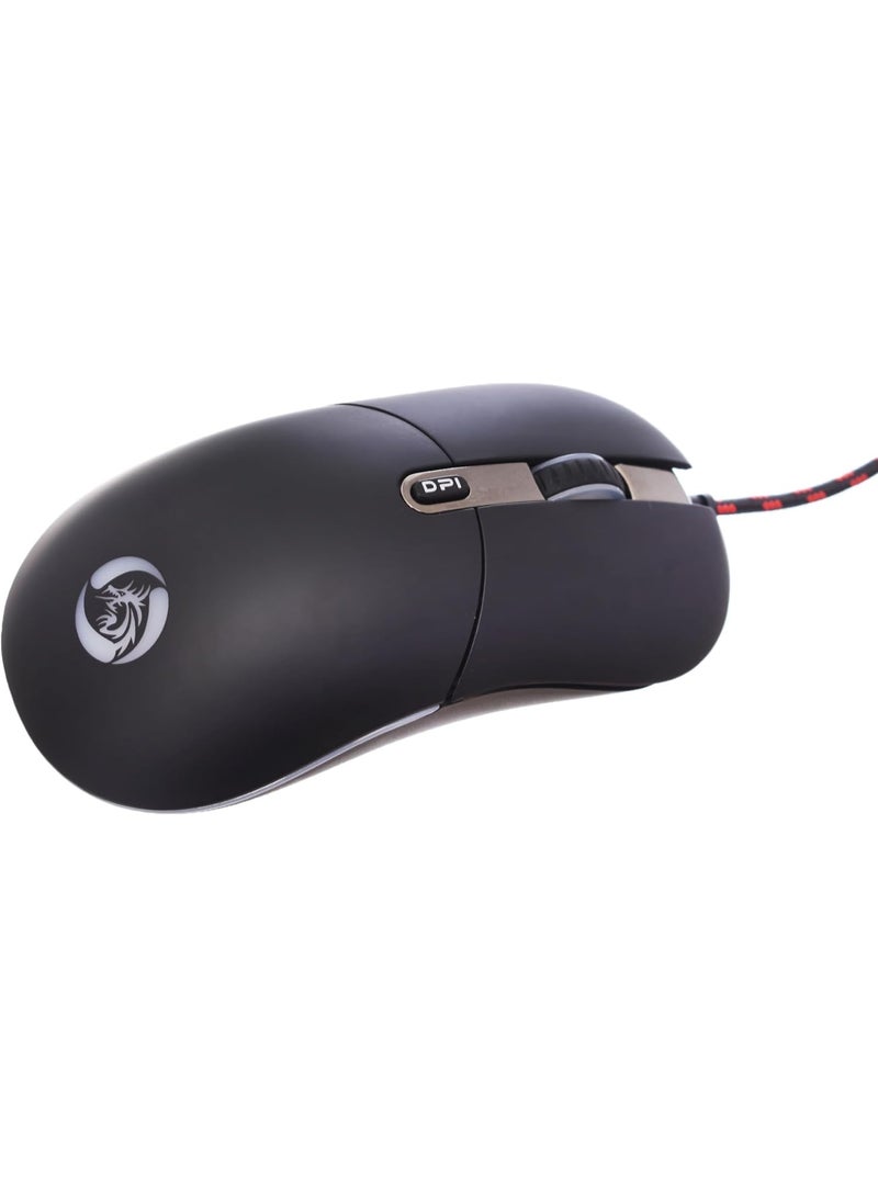 Wired USB Mouse – Comfortable Design with High Precision for Work and Study - Image 3