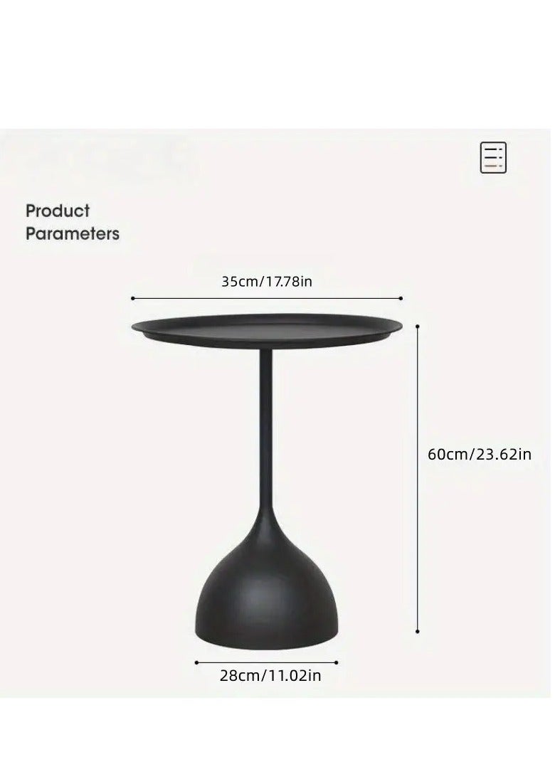 Generic Coffee table, minimalist designed round table, suitable for saving space in living rooms, bedrooms, and offices [high-end]  - Image 3