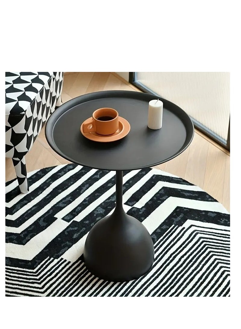 Generic Coffee table, minimalist designed round table, suitable for saving space in living rooms, bedrooms, and offices [high-end]  - Image 4