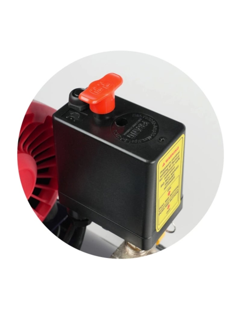 30L Oil-free Piston Air  Compressor 90l/min Nominal Volume Flow  210i/min Exhaust Gas Volume 2850rpm Portable &  Low  Noise for All Your Task (AC121-30W)