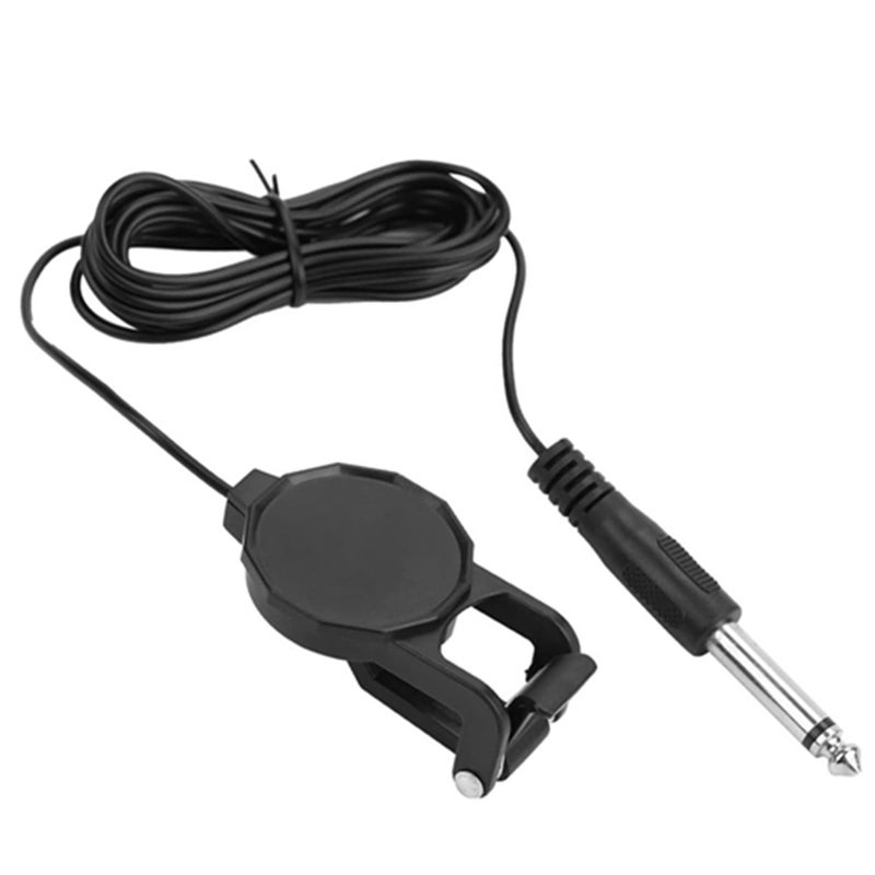 Dilwe Violin Pickup, 6.35mm Audio Jack Clip-on Microphone Piezo Violin Acoustic Guitar Pickup - Image 3